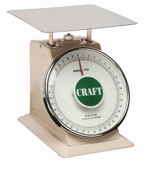 COUNTERTOP SCALE,  40 LBS X 2 OZ KUPMSC012