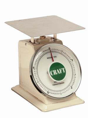 [ COUNTERTOP SCALE,   5 LBS X 1/ ]