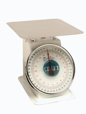 COUNTERTOP SCALE, KG/LB,  20 KG/44 LB KUPMSC020