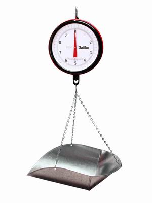[ HANGING SCALE, W/PAN, 20 LBS X ]