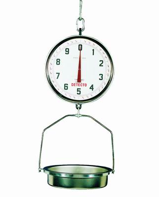 HANGING SCALE, 32 LBS-10 LBS X 1 OZ KUPMSH006