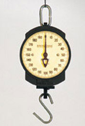 [ HANGING SCALE, W/HOOK, 200 LBS ]