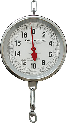 [ HANGING SCALE, 60 LBS X 1 OZ - ]