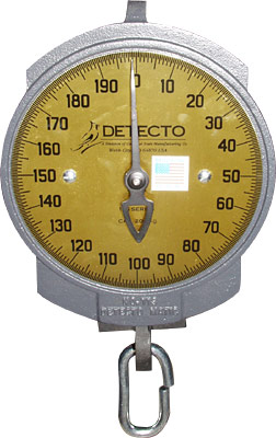 [ HANGING SCALE, W/HOOK, 200 KG  ]