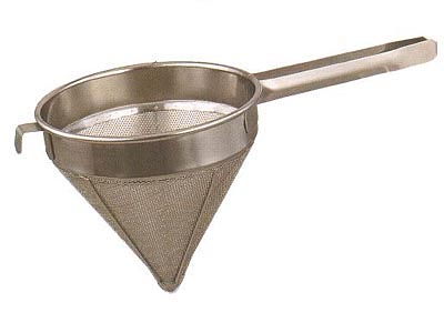 [ CHINA CAP STRAINER, FINE MESH, ]