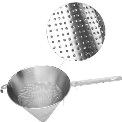 [ CHINA CAP STRAINER, SS, 9