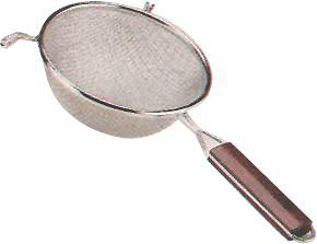 [ STRAINER, DOUBLE MESH, S/S,  5 ]