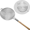 [ STRAINER, DOUBLE MESH, TINNED, 10" ]