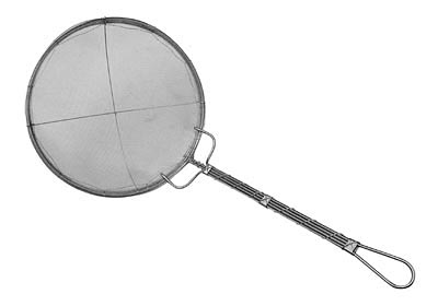 STRAINER, FINE MESH, S/S, 8-1/4