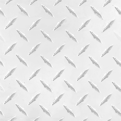 ALUM SHEET, .125 THICK, 4'X10', DIAMOND MSAS003