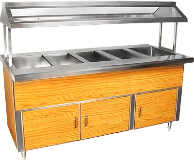 ICE COLD BUFFET TABLE, S/S+FORMICA-48