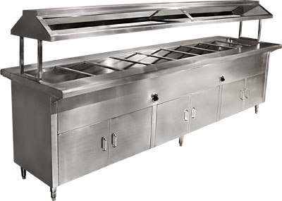 [ REFRIG-COLD BUFFET TABLE, S/S- ]