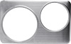 [ ADAPTOR PLATE, S/S, W/8.5" & 10.5" HOLES ]