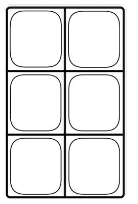 [ FOOD PAN,PLASTIC,COLD,1/6 SIZE ]