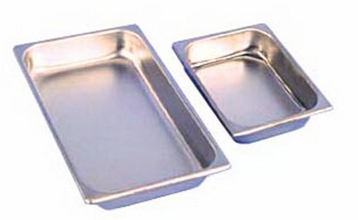 [ FOOD PAN, S/S, 165 SERIES, 1/2 ]