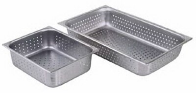 FOOD PAN,S/S,PERF.,200S, FULL SIZEX6