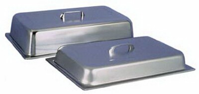 [ FOOD PAN COVER,S/S,DOME HALF S ]