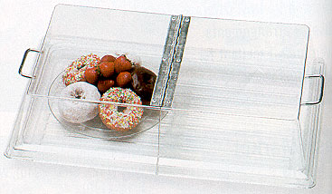 [ FOOD PAN DISPLAY COVER,PLASTIC ]