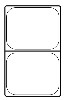 [ FOOD PAN DRAIN TRAY,PLASTIC(COLD)1/2 SZ ]