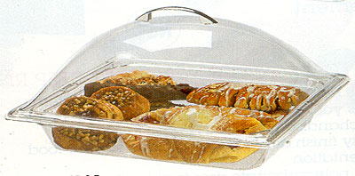 [ FOOD PAN DISPLAY COVER,PLASTIC ]