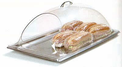 [ FOOD PAN DISPLAY COVER,PLASTIC ]