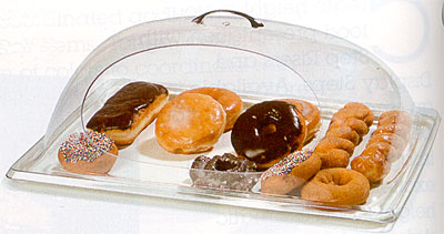 [ FOOD PAN DISPLAY COVER,PLASTIC ]