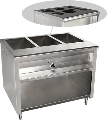 [ STEAM TABLE, ELECTRIC, 48