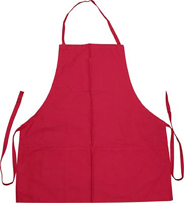 APRON, WAITRESS, LONG, RED SAP008