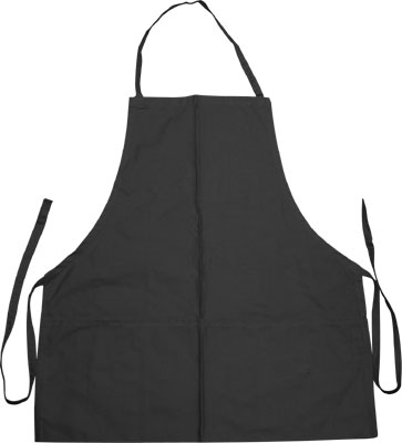 APRON, WAITRESS,  LONG, BLACK SAP025