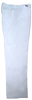 CHEF PANT, PLAIN WHITE, 36