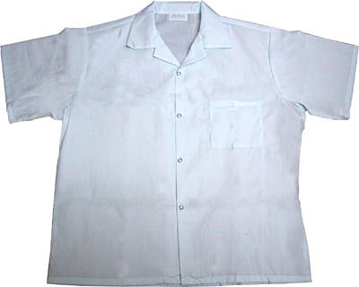 CHEF SHIRT, SHORT SLEEVE, L SIZE SSH001