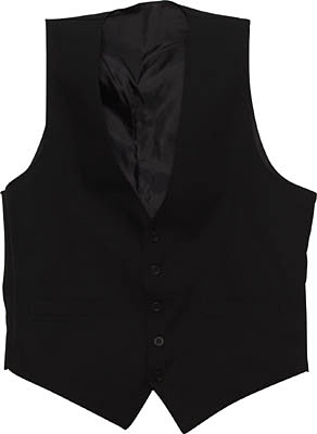 WAITER VEST, BLACK, 44 SIZE SSH024