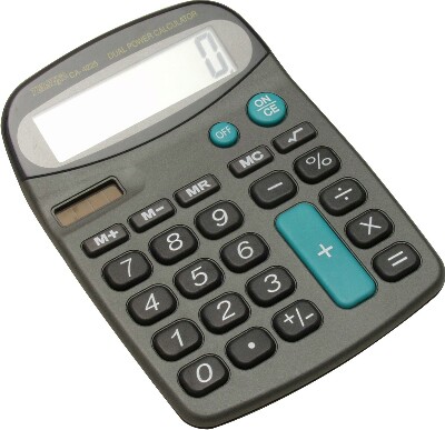 [ CALCULATOR, DURAL POWER, 8 DIG ]