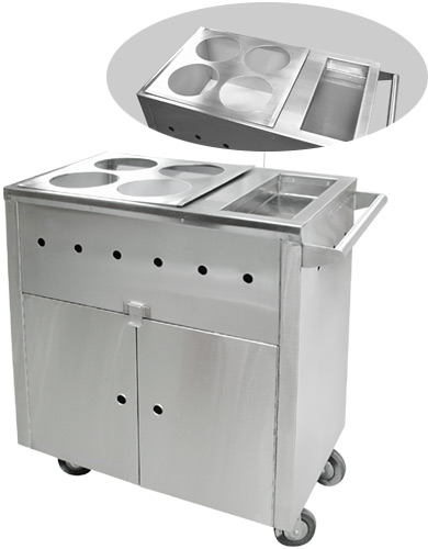 OXEN PARTS TROLLEY W DOOR TSEF006