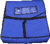 [ DELIVERY BAG, 19" X 19" X 4", BLUE ]