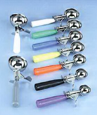 ICE CREAM DISHER, #10, 3-3/4 OZ, IVORY TSUI009
