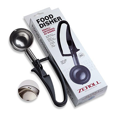 [ ICE CREAM DISHER, BLACK HANDLE ]