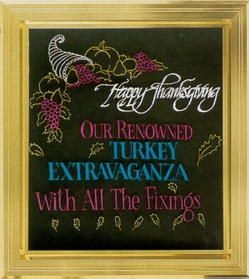 [ MENU MARKER BOARD,W/LIGHT, 24