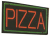 [ SIGN,  LITE, "PIZZA", 26"W X 15"H ]