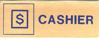 [ SIGN,GOLDEN PLASTIC,