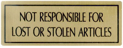 [ SIGN,GOLDEN PLASTIC,