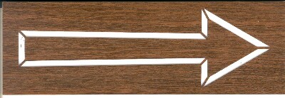 [ SIGN,PLASTIC, ARROW, 3