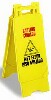 [ SIGN,WET FLOOR CAUTION, PLASTIC 26" H ]