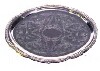 [ SERVICE TRAY,CHROME,OVAL, 14-3/4"X10-5/8 ]