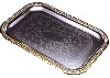 [ SERVICE TRAY,CHROME,RECT,18-1/4"X12-3/8" ]