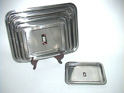 [ SERVICE TRAY,S/S,RECT,40CM - T ]