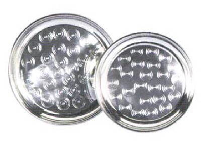 [ SERVICE TRAY,S/S,ROUND,15-7/8