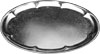 [ SERVICE TRAY, CHROME, OVAL, 17.25" X 13" ]