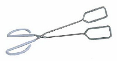 [ SCISSOR TONG,CHROME W/COATED H ]