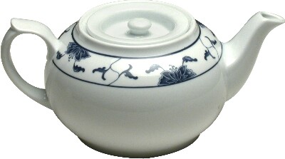 [ CAMEO, BLUE LOTUS, TEA POT, 22 ]